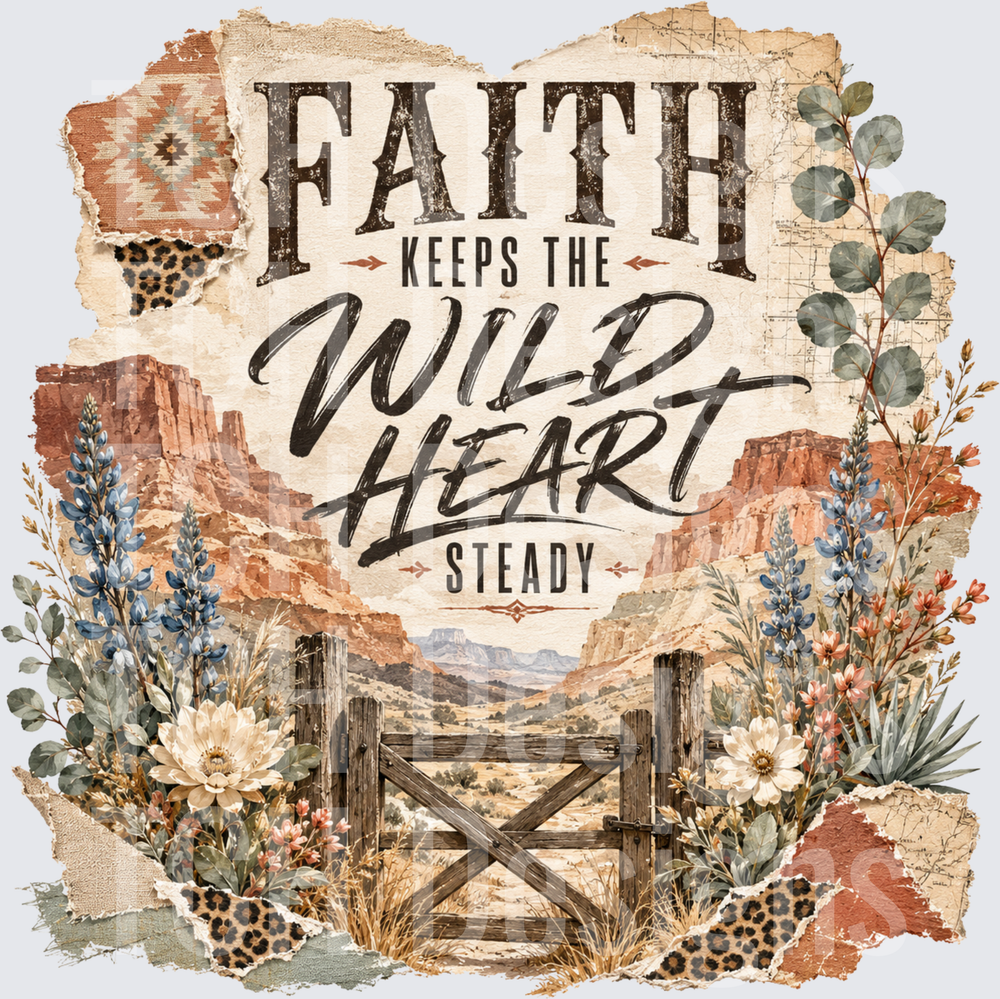 Faith Keeps The Wild Heart Steady