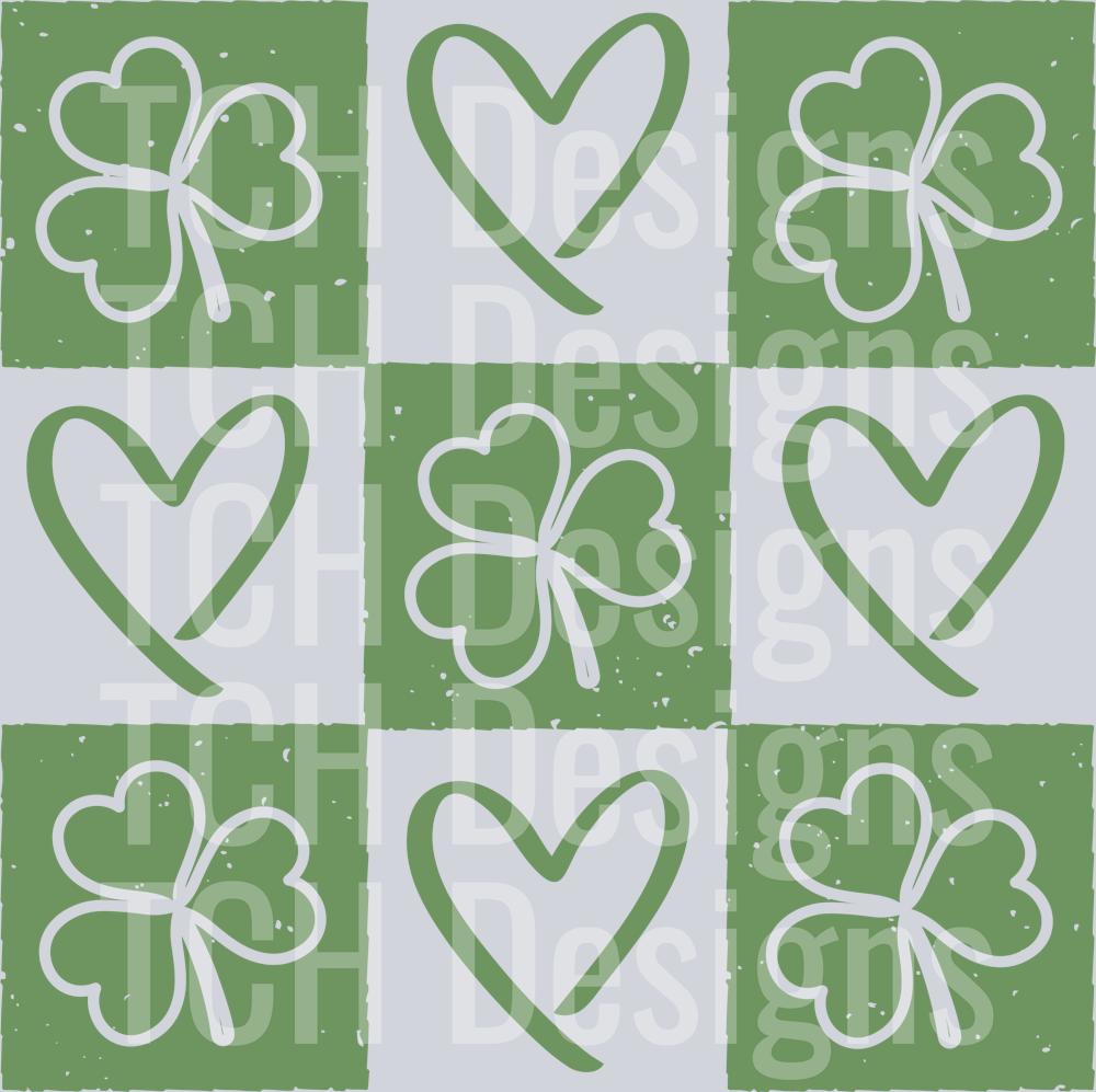 Retro Checkered St Patrick_s Day PNG-01