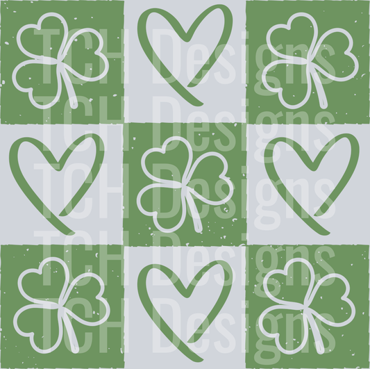 Retro Checkered St Patrick_s Day PNG-01