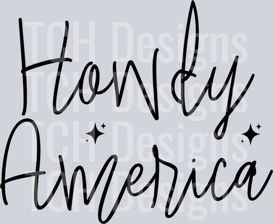 SingleColor-HowdyAmerica
