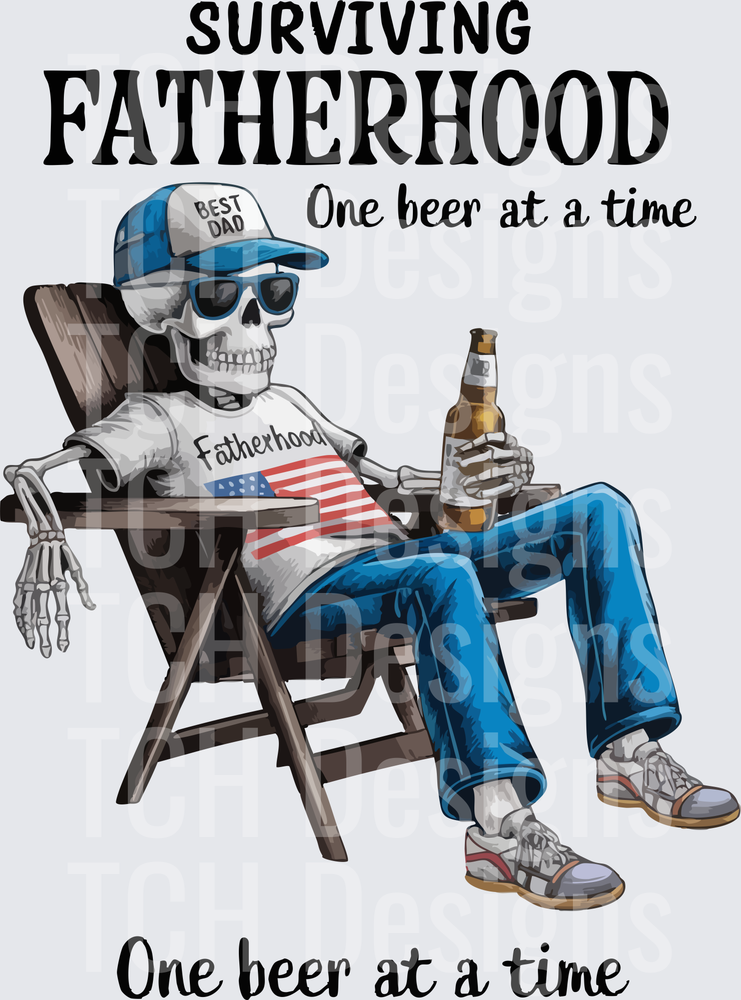 Surviving Fatherhood One Beer At A Time Skeleton Dad