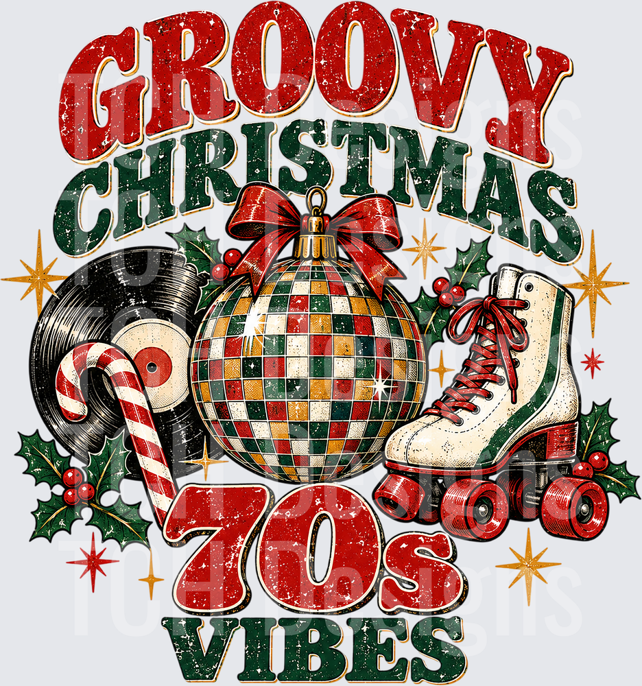 Retro Christmas 70s
