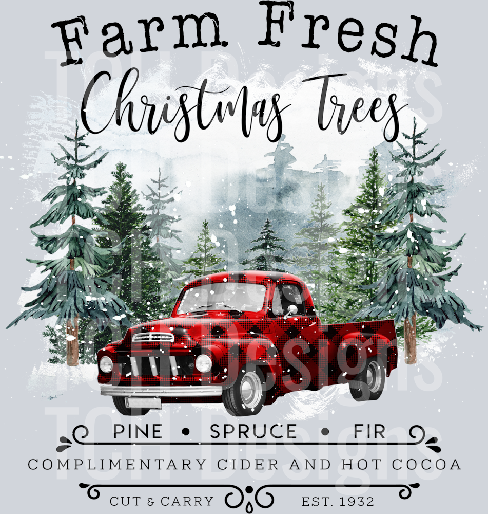 farm fresh trees3 12x12 size