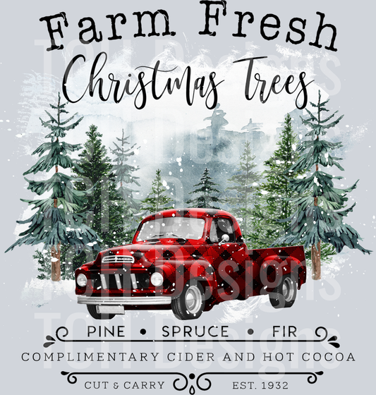 farm fresh trees3 12x12 size
