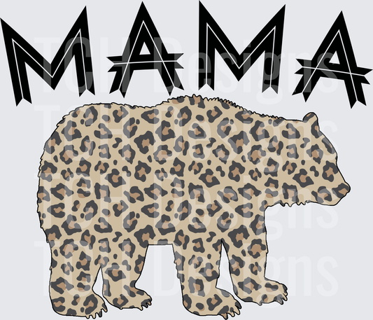 MAMA BEAR- LEOPARD 1