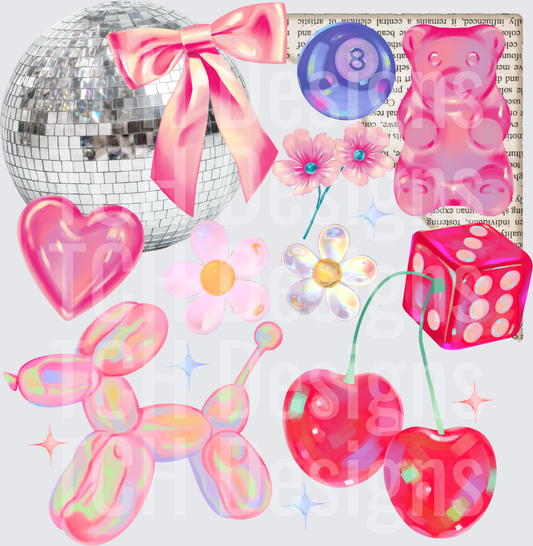 RETRO GUMMY COLLAGE