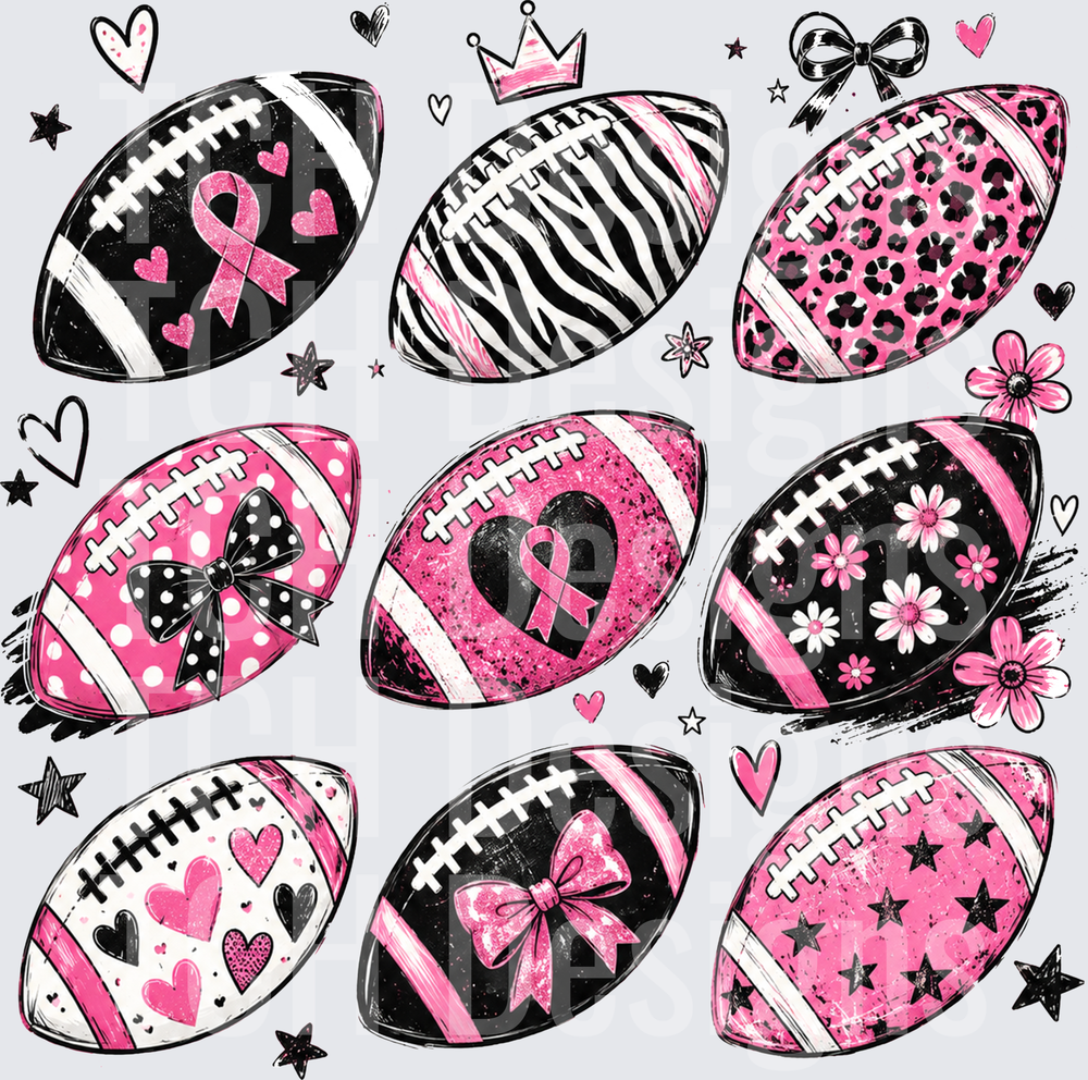 Breast Cancer Football