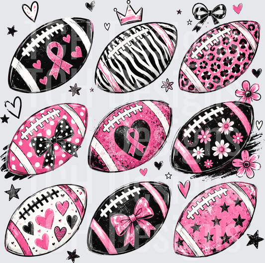 Breast Cancer Football