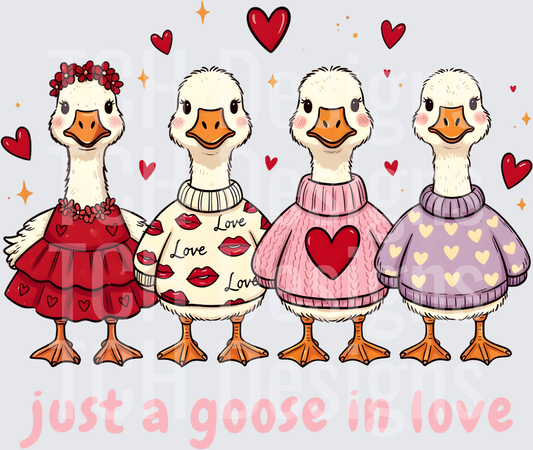 Goose Valentines Day