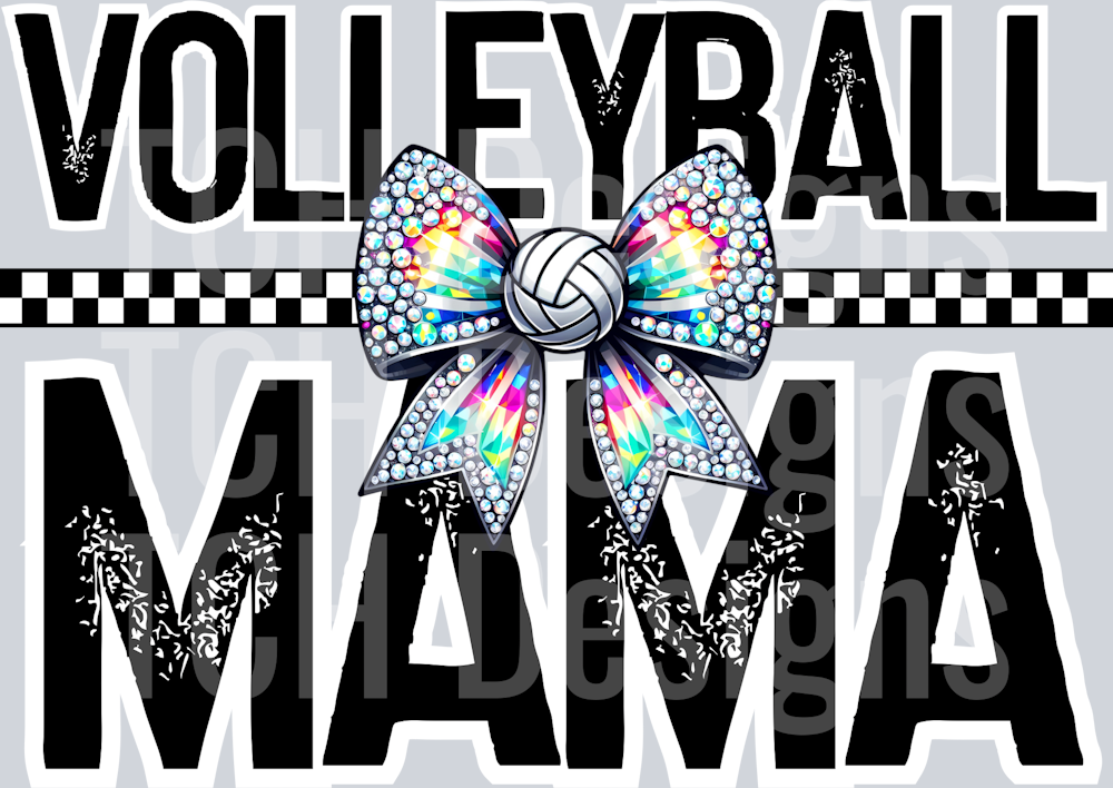 SEPT 24 ECHT DESIGNS - VOLLEYBALL MAMA