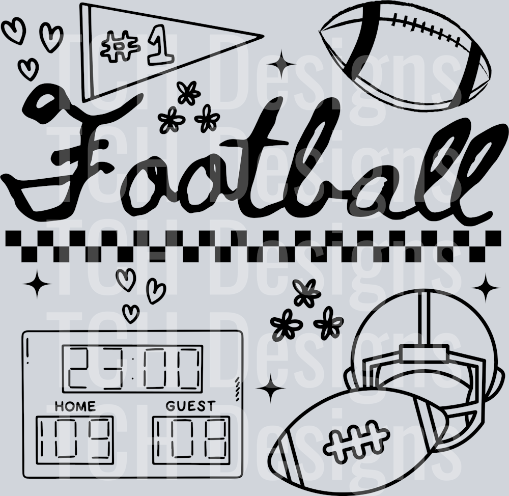 FOOTBALL DOODLE