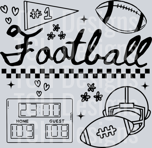FOOTBALL DOODLE