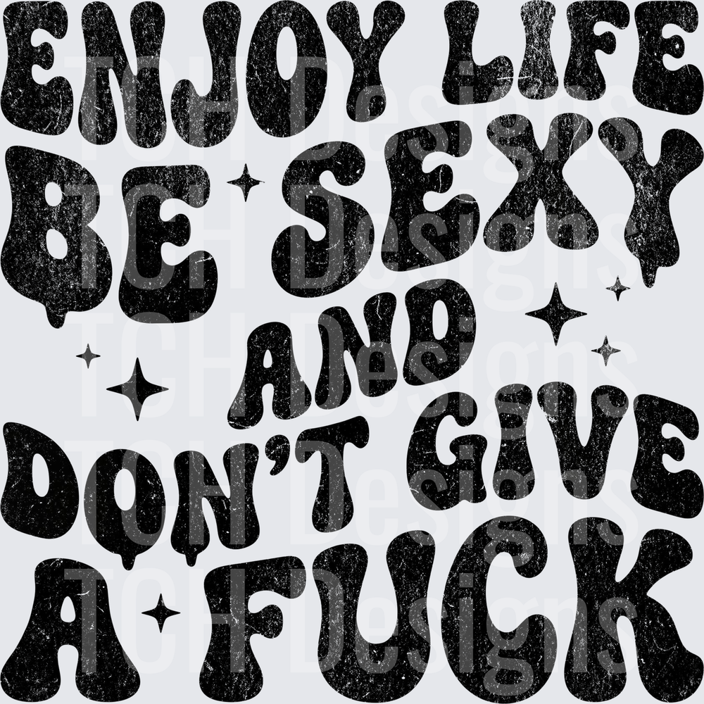 enjoy life be sexy distressed hwds