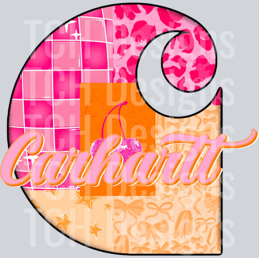Pink & Orange carhartt