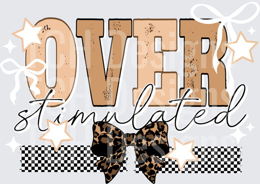 Leopard Overstimulated White