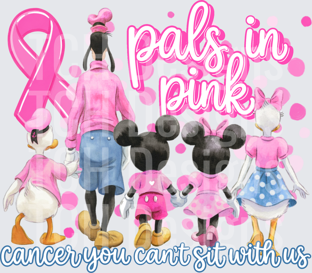 pals in pink cancer you canΓÇÖt sit with us