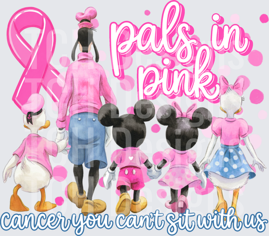 pals in pink cancer you canΓÇÖt sit with us