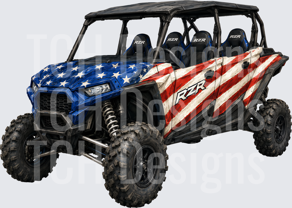 patriotic rzr 4
