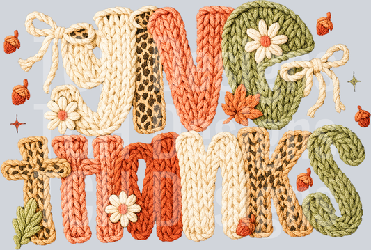 givethanks faux yarn