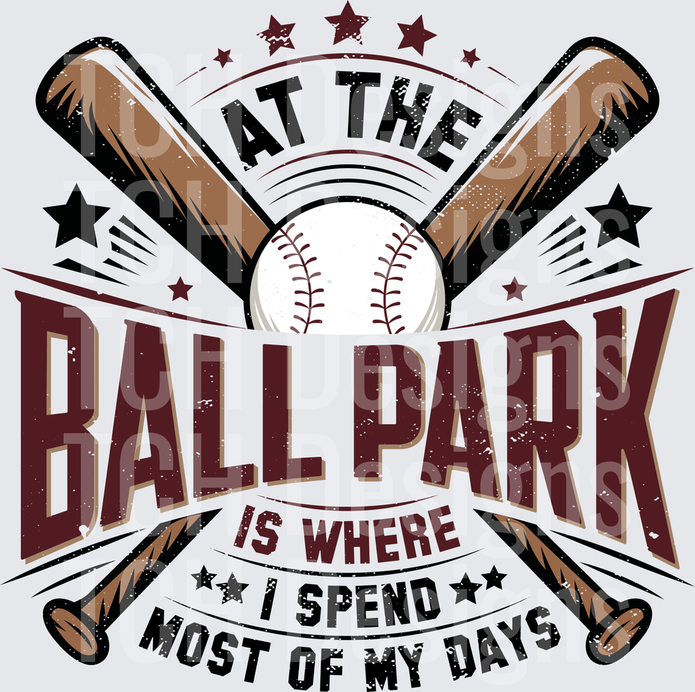 Ballpark Life My Happy Place