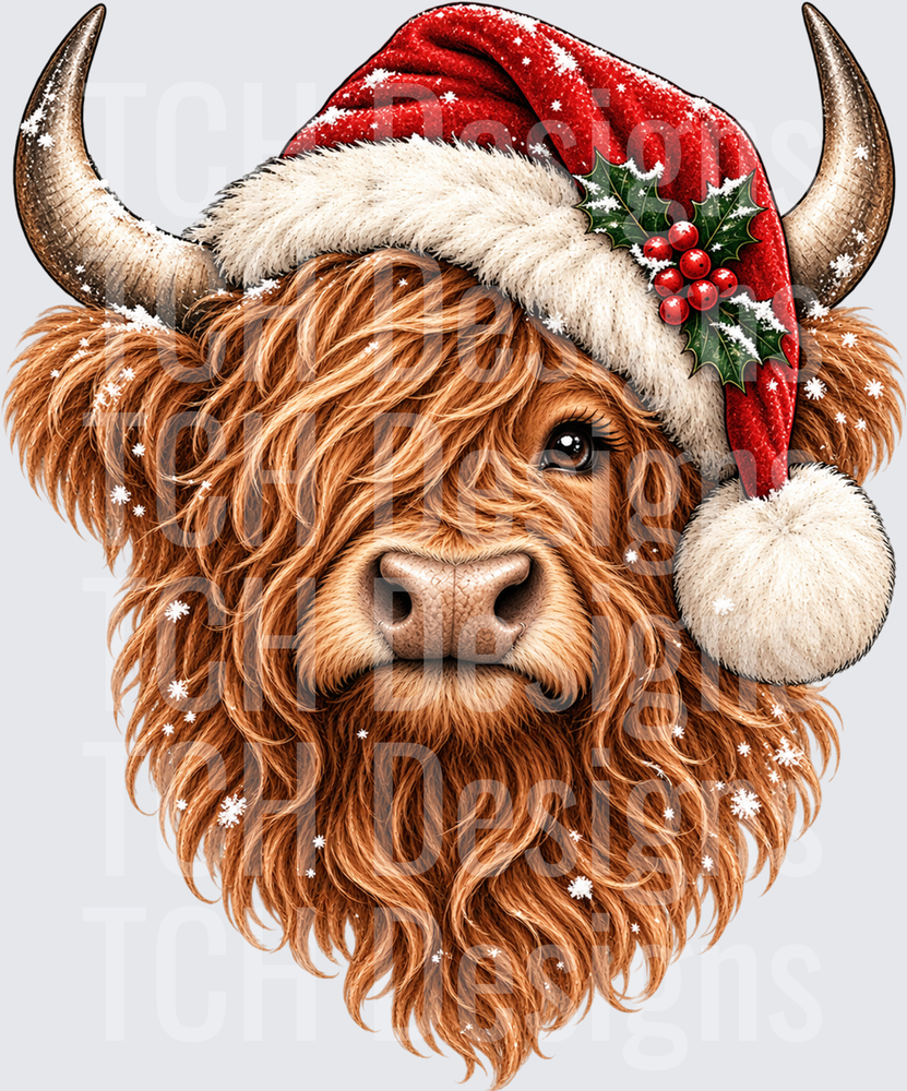 Highland Cow Christmas