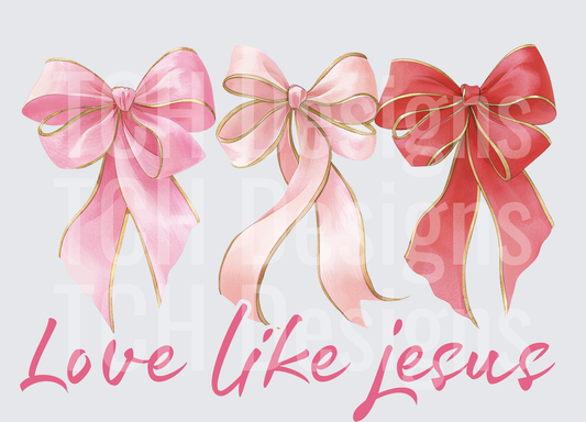 Love Like Jesus Bow