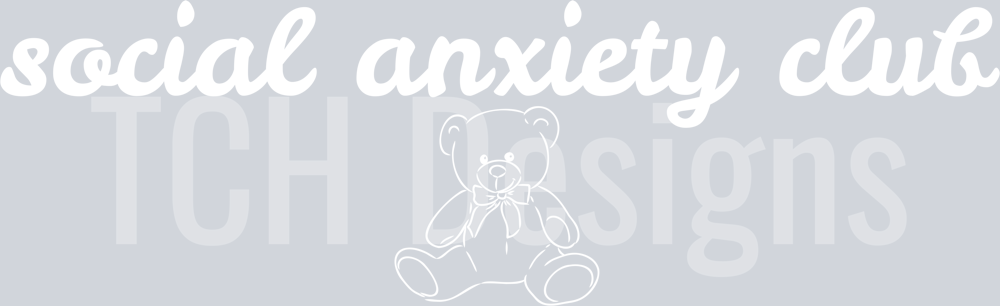 Social anxiety club white