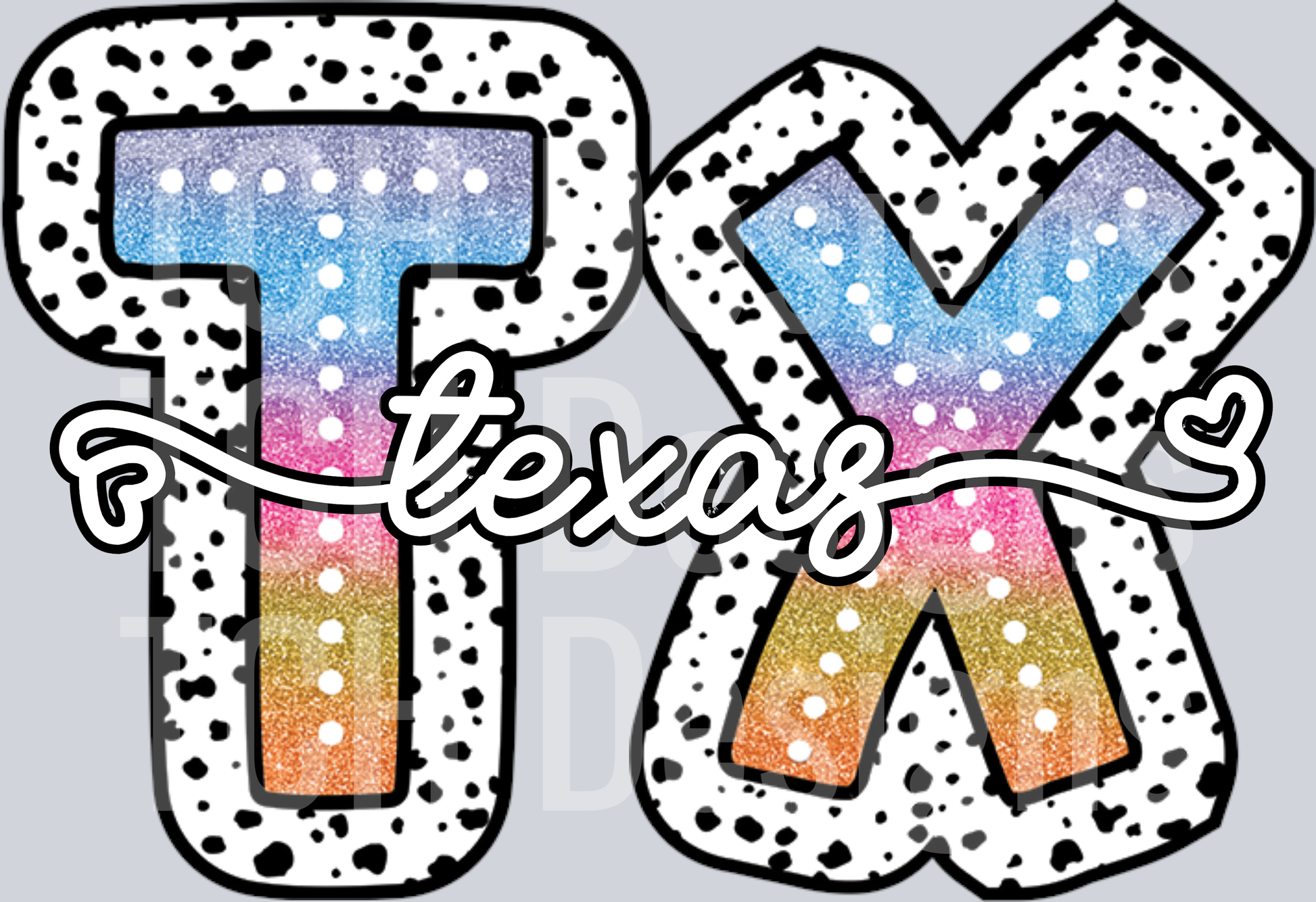 TEXAS-TIEDYE DOTTIE STATE
