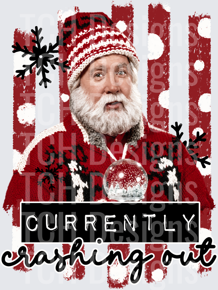 Crashing Out Santa Clause