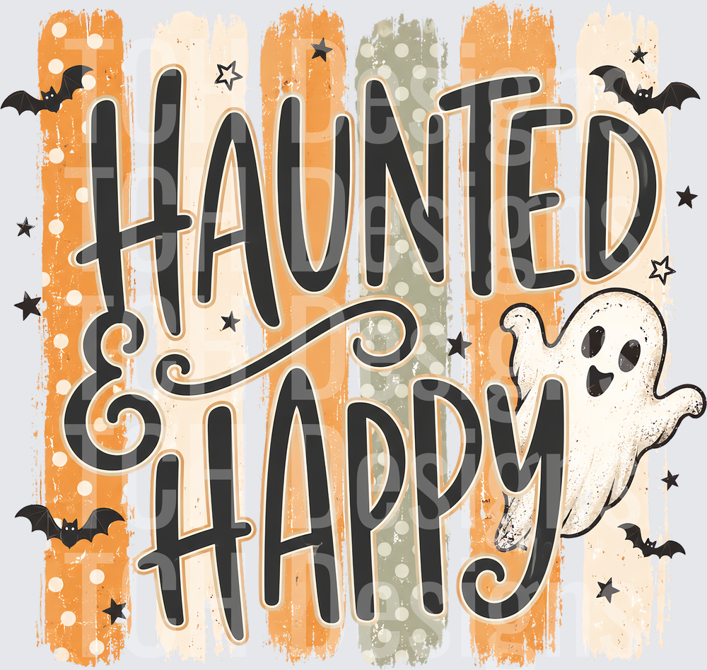 Polka Dot Haunted & Happy