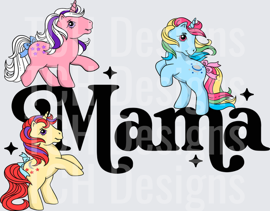 pony mama black