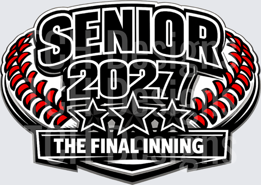 Senior 2027 Baseball The Final Inning Baseball Png (1)