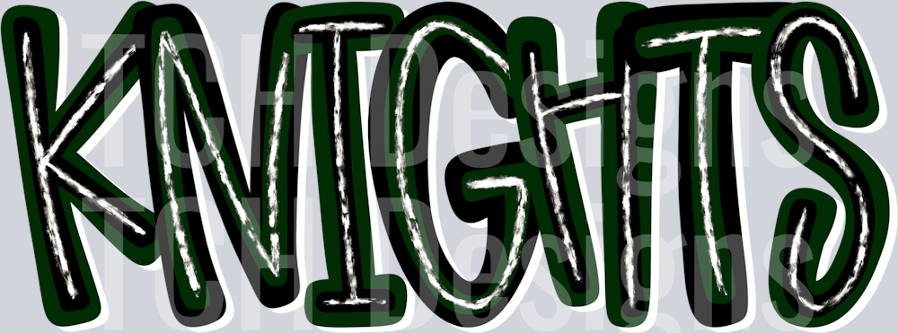 Knights_Hand_Lettered_Silver_Glitzy