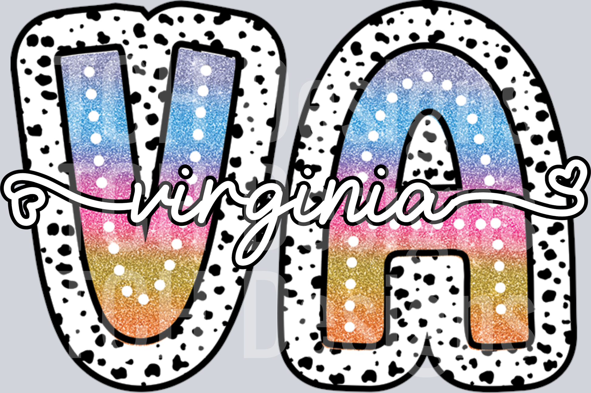 VIRGINIA-TIEDYE DOTTIE STATE