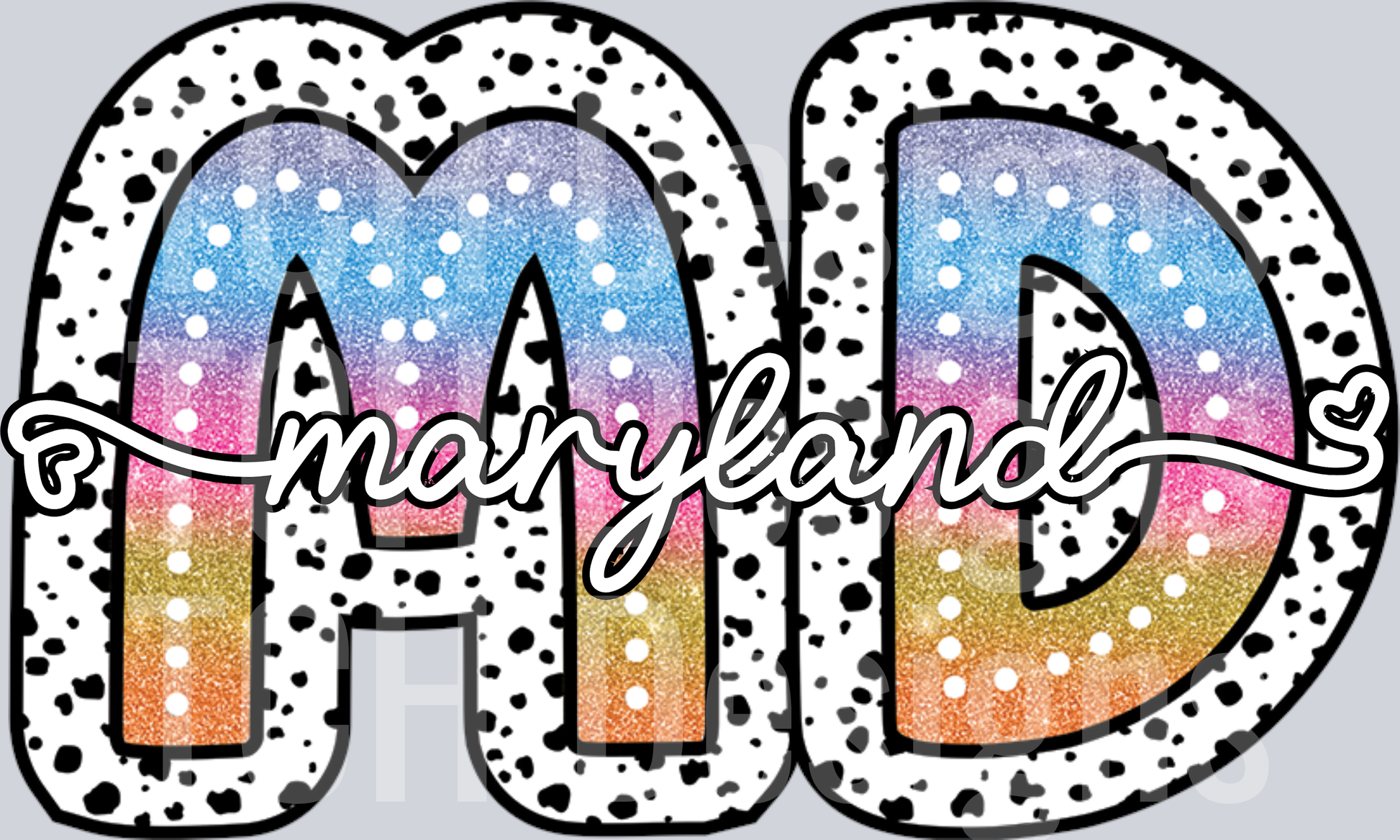 MARYLAND-TIEDYE DOTTIE STATE