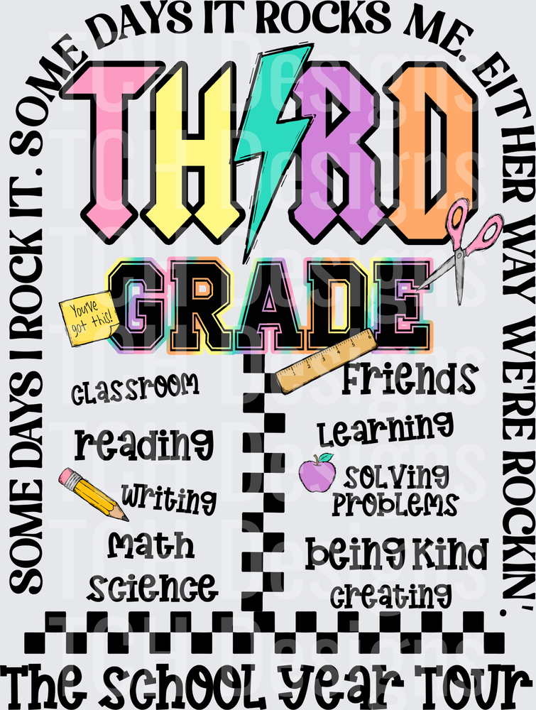 third grade back clean