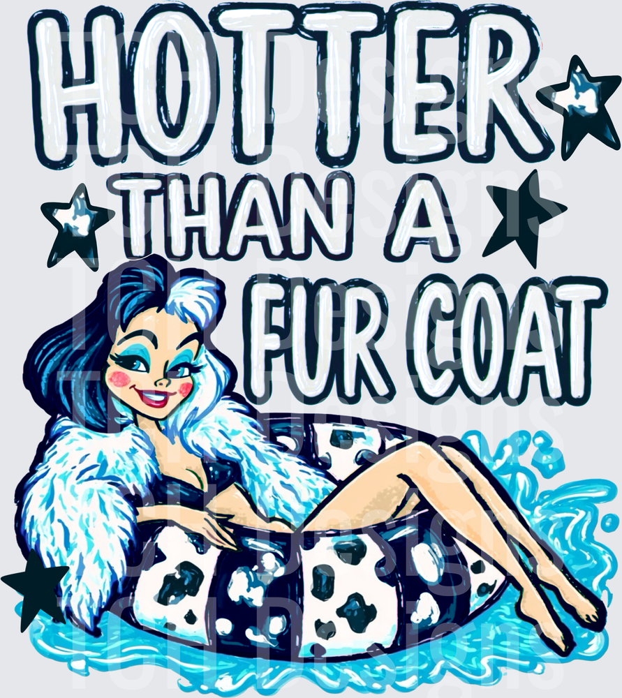 Hotter than a fur coat