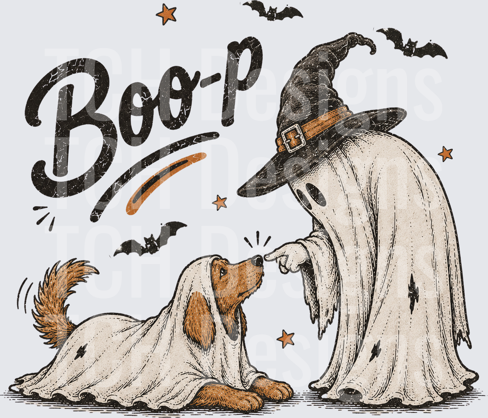 Boop Ghost and Dog