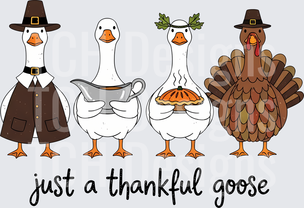 Just A Thankful Goose