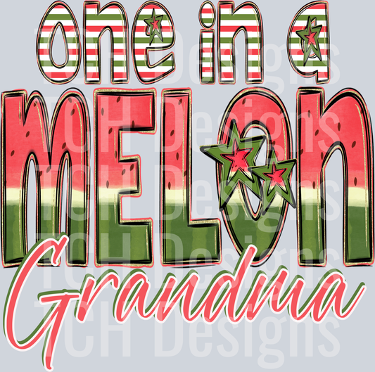One In A Melon Grandma
