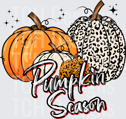 Pumpkin Season Leopard