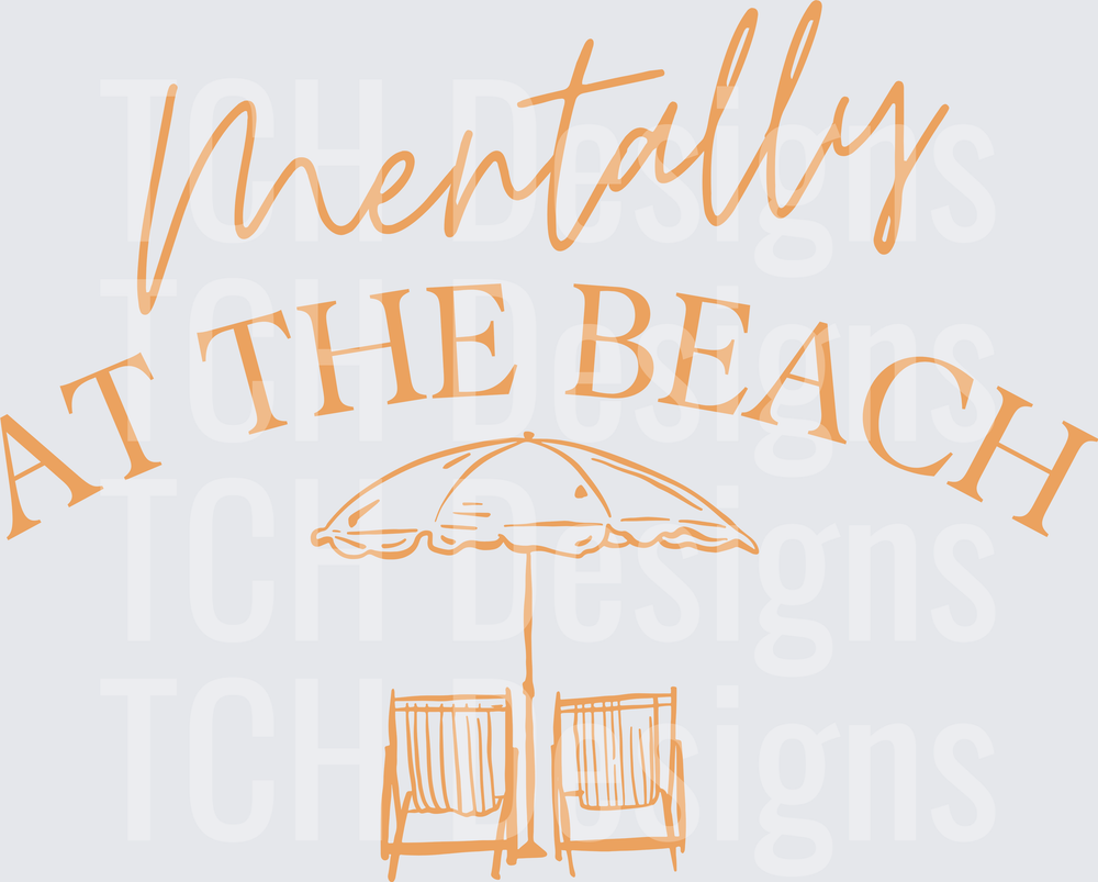 mentally at the beach orange hwds