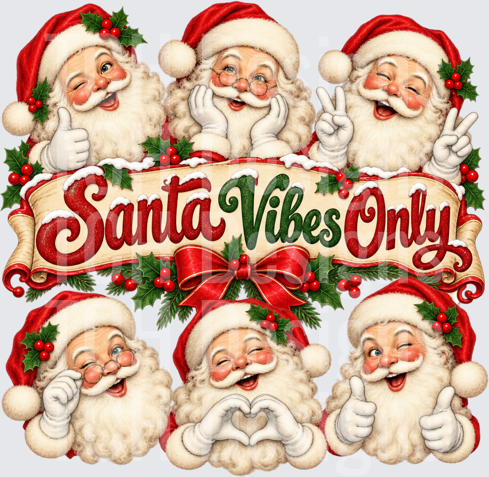 Santa Vibes Only