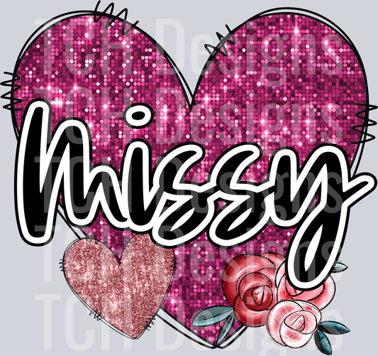 VALENTINES NAMES- MISSY