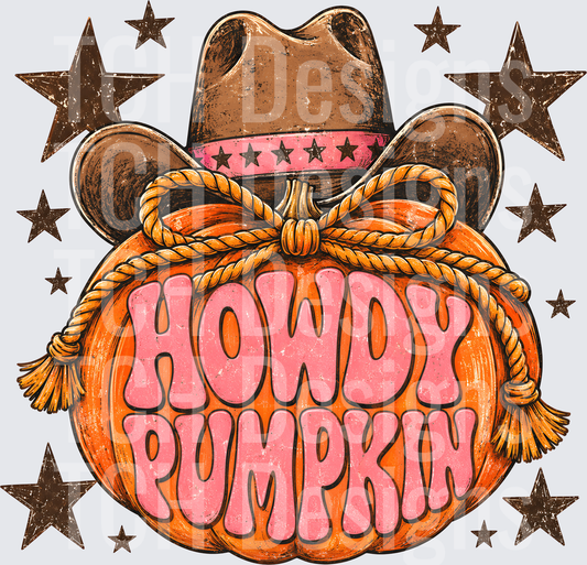 Howdy Pumpkin Stars