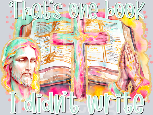 OneBookIDidn’tWrite