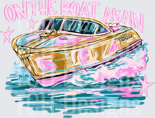 On the boat again