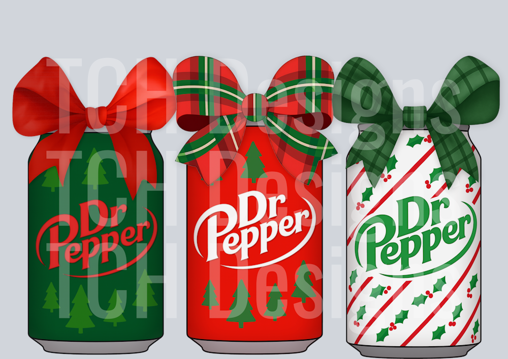 Dr Pepper holly jolly