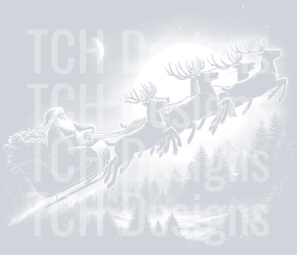 vintage-santa-sleigh