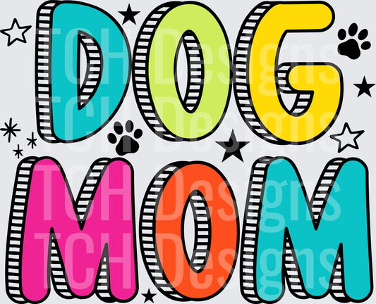 DOG MOM DOODLE